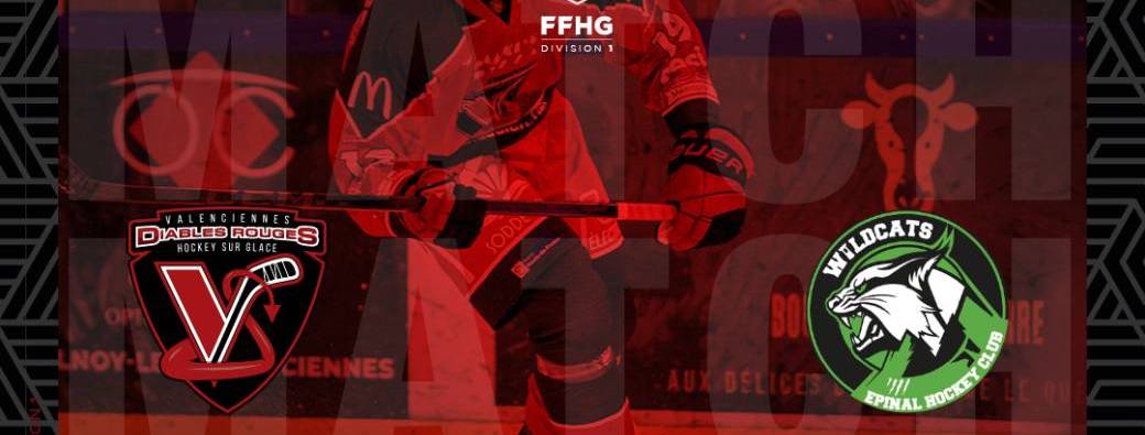 Championnat D1 Diables Rouges VS Epinal