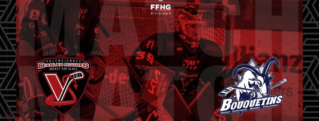 Championnat D1 Diables Rouges VS  HCMP
