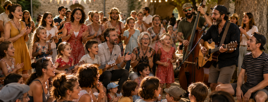 Chanter en choeur et en famille