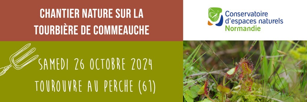 Chantier nature sur la Tourbière de Commeauche 26/10/2024