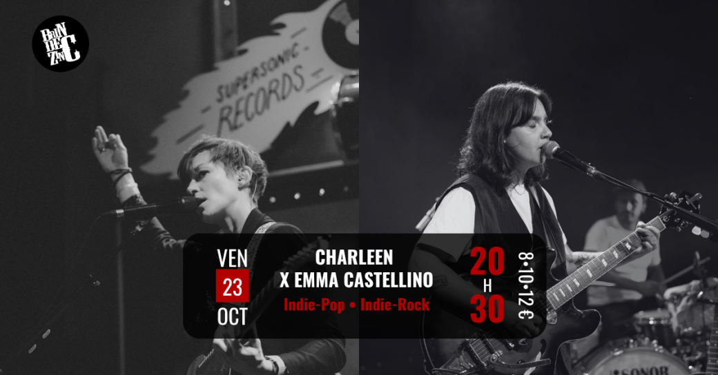 CHARLEEN x EMMA CASTELLINO (Indie-Rock • Indie-Pop)