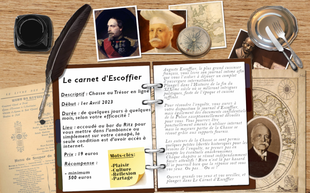 Le carnet d' Escoffier