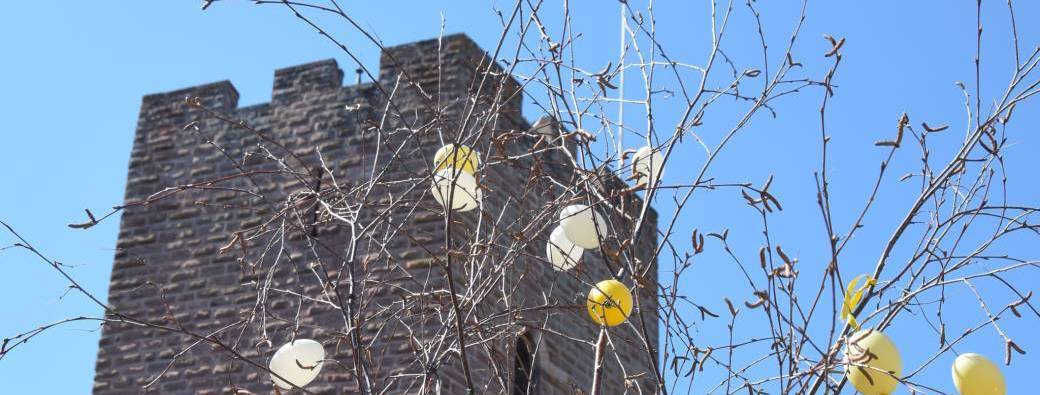 Chasse aux oeufs au Château de Wangenbourg