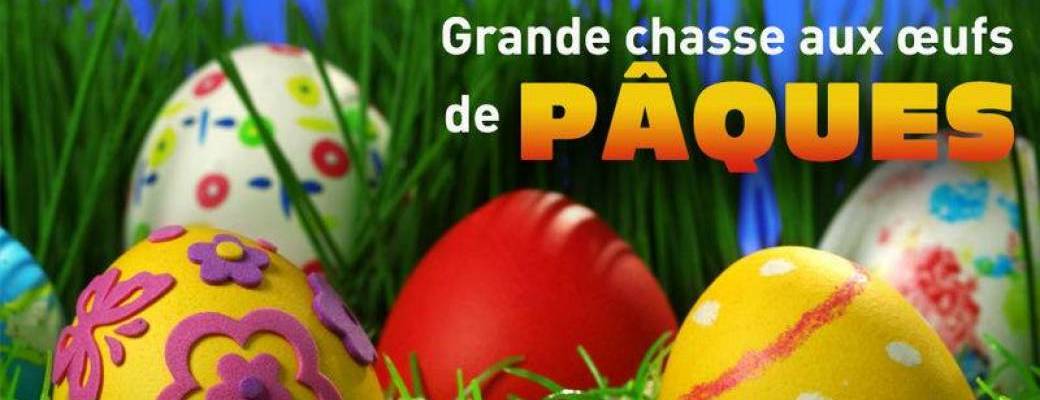 Chasse aux oeufs de Pâques