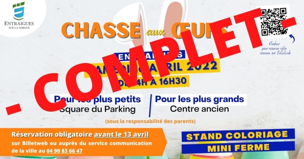 Chasse aux oeufs de Pâques