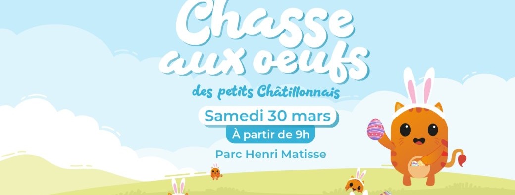 Chasse aux œufs des petits chatillonnais 