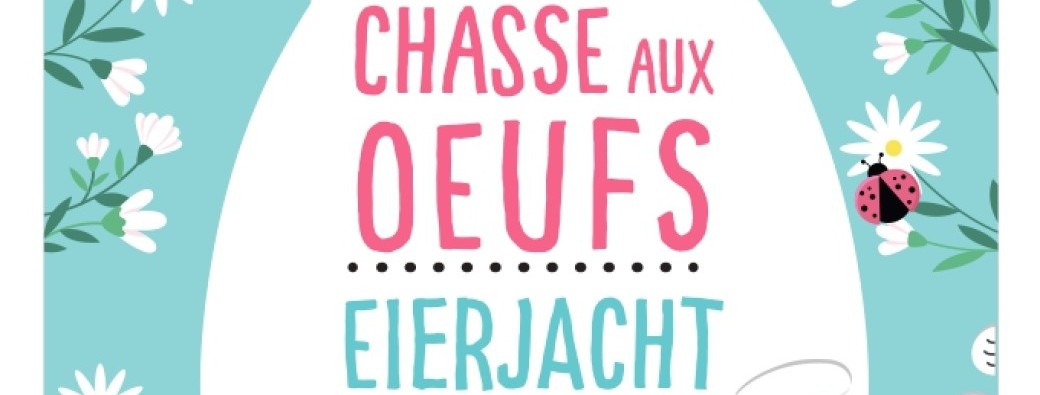 Chasse aux œufs / Eierjacht au Parc de Wolvendael / 