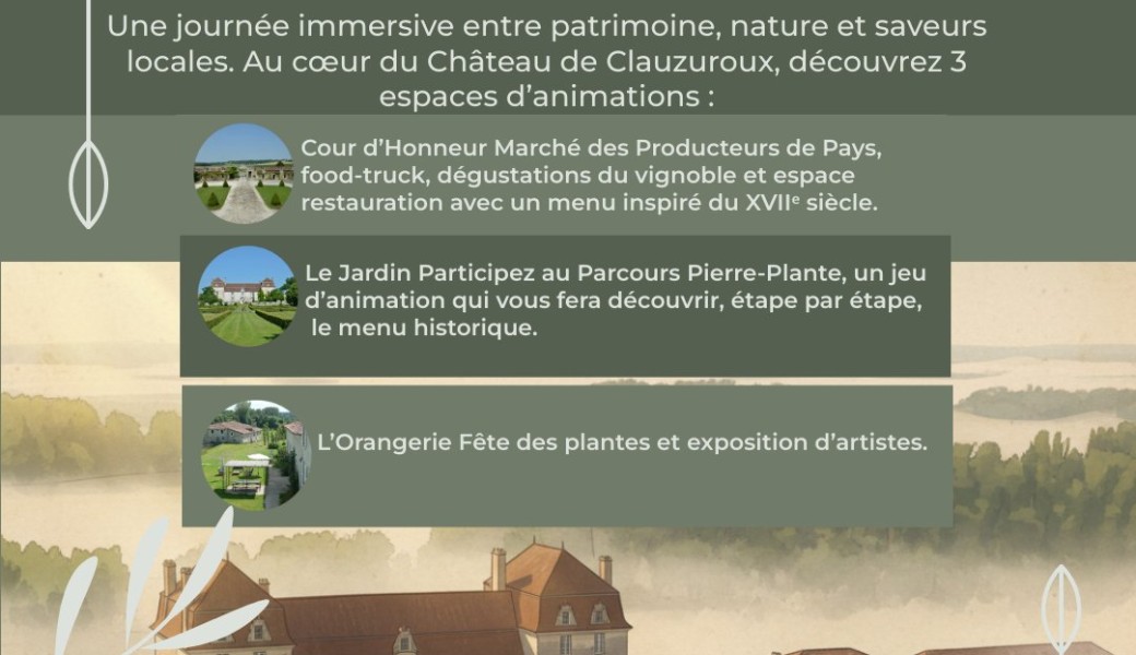 Château Clauzuroux - Parcours immersif (jeu)