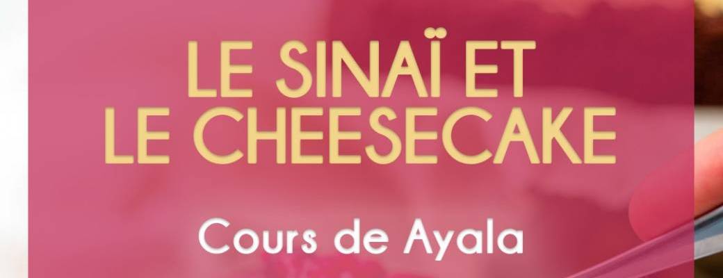 Le Sinaï et le cheesecake : cours sur chavouot autour d'un atelier cuisine