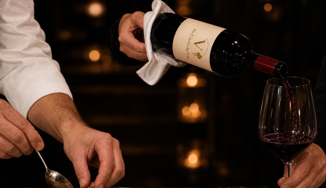 Chef di vin l'accord avec les bulles