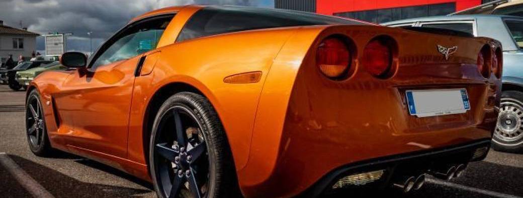 Chevrolet Corvette C5 Orange(1 passager)