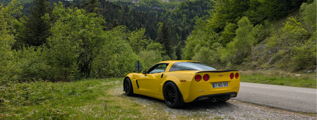 Chevrolet Corvette C6 ZO6(1 passager) jaune