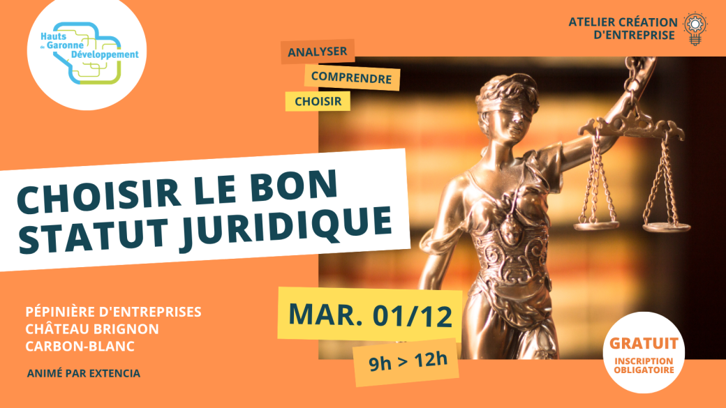 Choisir le bon statut juridique 