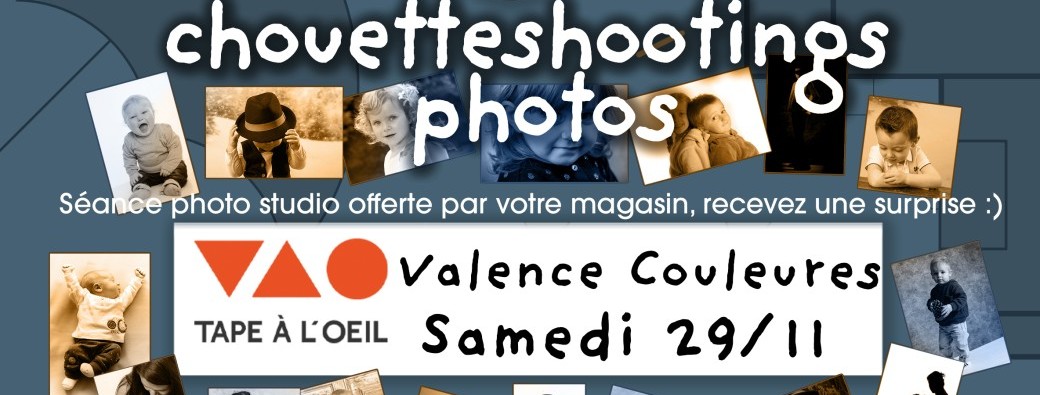 Tape à l'oeil Valence Couleures Chouetteshooting Noël 2025 