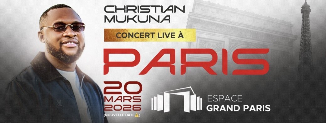 Christian Mukuna en concert live à Paris