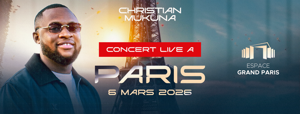 Christian Mukuna en concert live à Paris