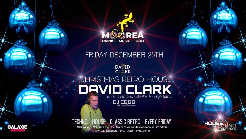 Christmas Rétro House with David Clark