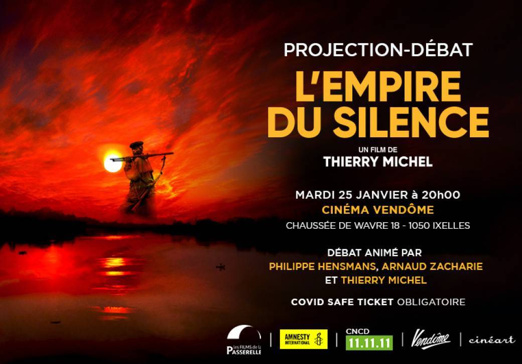 Ciné-débat " CNCD & Amnesty International": L'EMPIRE DU SILENCE