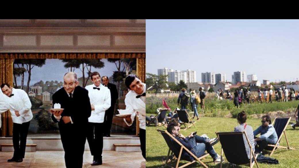 Cinéma en plein air à Zone Sensible