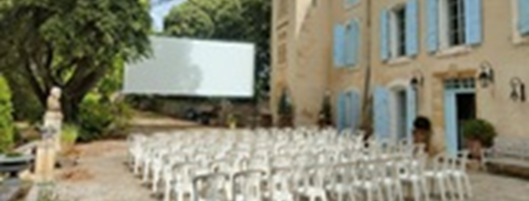 Cinéma Italien en plein air au Château La Sable