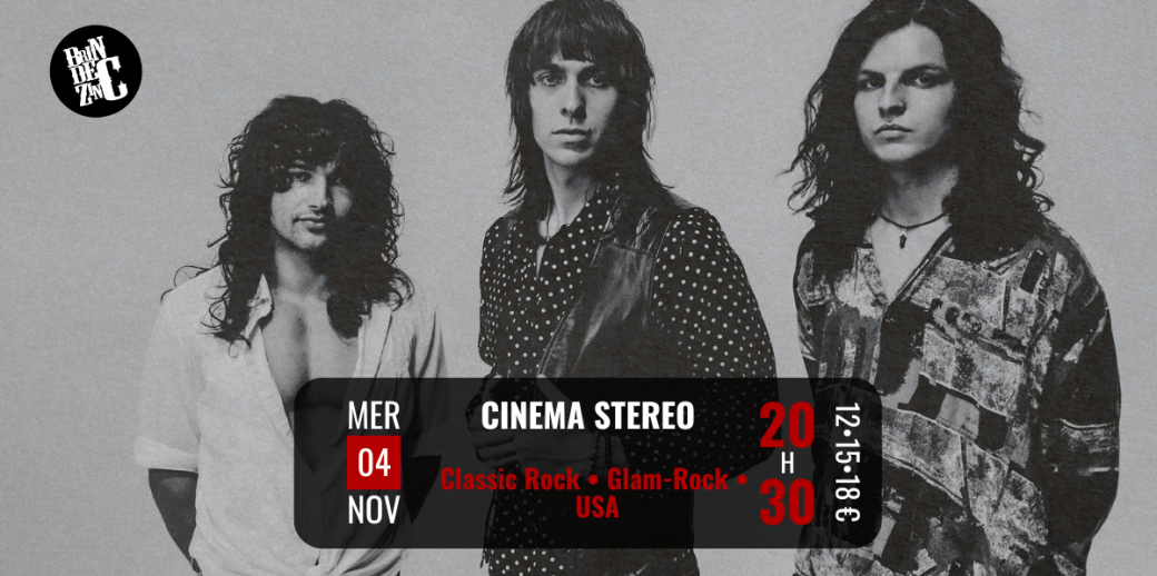 CINEMA STEREO (Classic Rock • Glam-Rock • USA)