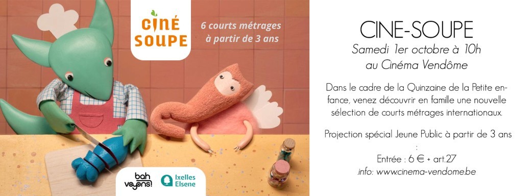 CinéSoupe jeune public - Quinzaine de la Petite enfance XL
