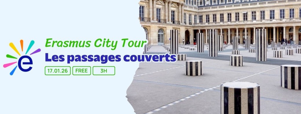 CIR101026 l Erasmus Walk Free City Tour : Les passages couverts de Paris