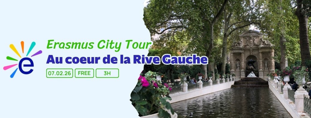 CIR070226 I Erasmus Walk Free City Tour : Au cœur de la Rive Gauche