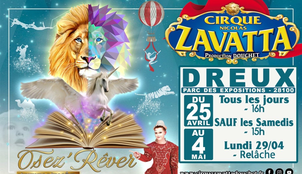 Cirque Nicolas Zavatta  Douchet DREUX  28100