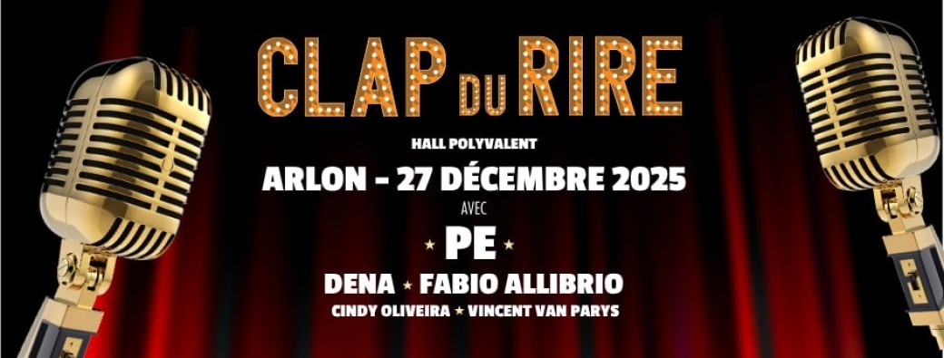 Clap du rire à Arlon | PE - Fabio Allibrio - Dena & Deluxe Comedy 