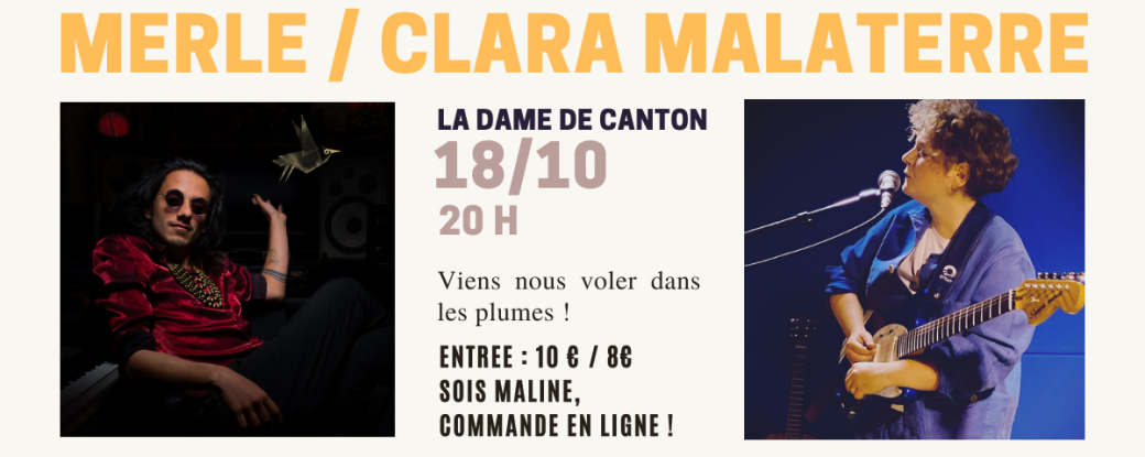 CLARA MALATERRE + MERLE