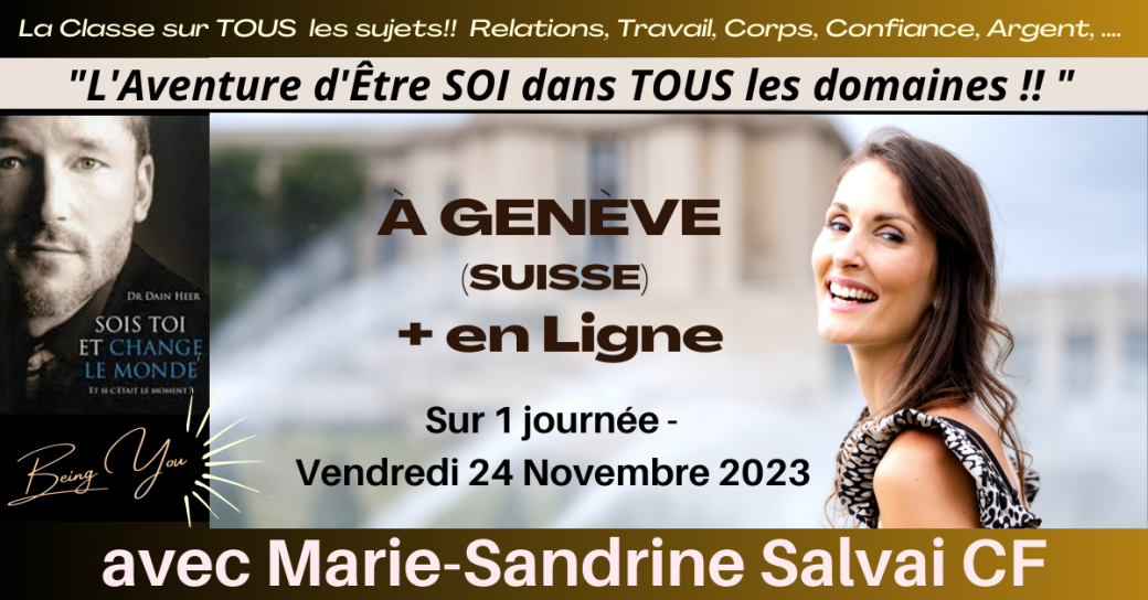 Classe BEING YOU - L'Aventure d'Être Soi dans tous les domaines