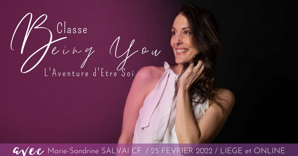 Classe Being You- l'Aventure d'Être Soi"  en Belgique et en Ligne!