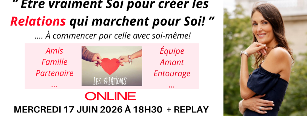 Classe Unique de 2h30 Thème Spécial Relations !!