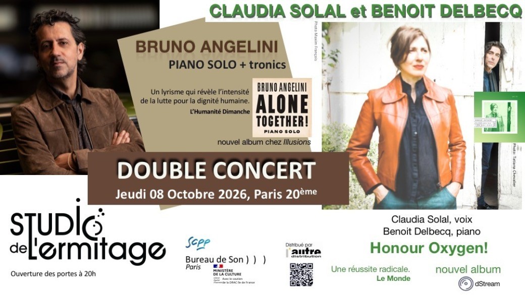 Claudia Solal et Benoît Delbecq & Bruno Angelini