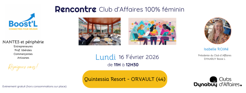 Club d'Affaires DYNABUY Boost'L Réunion 16 Février 2026