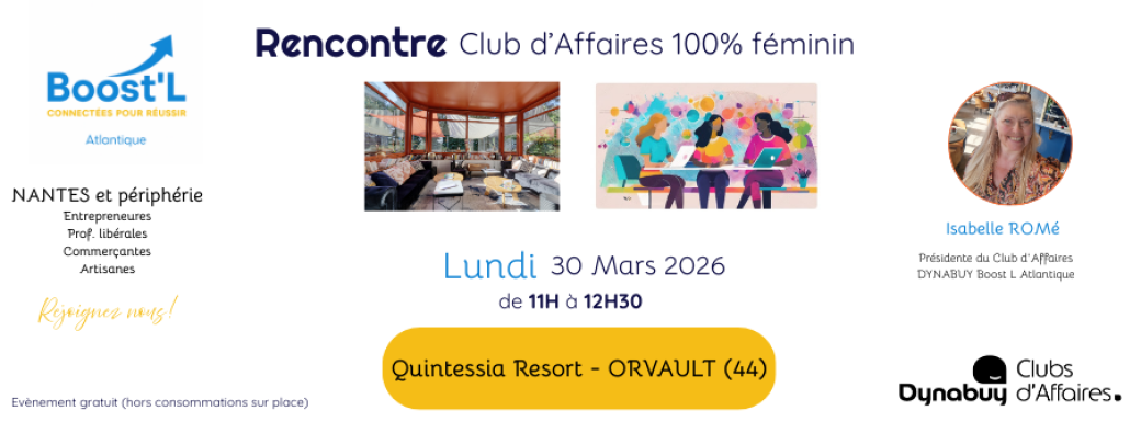 Club d'Affaires DYNABUY Boost'L Réunion 30 Mars 2026