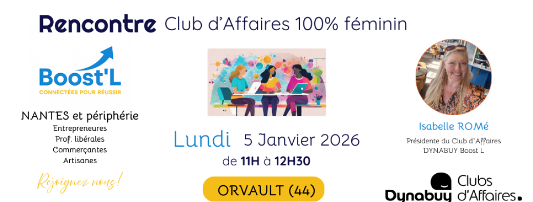 Club d'Affaires DYNABUY Boost'L Réunion 5 Janvier 2026