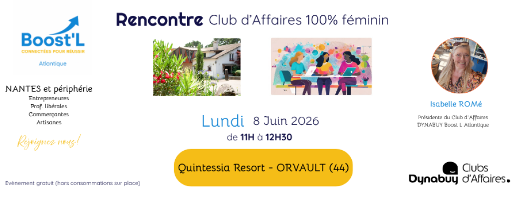 Club d'Affaires DYNABUY Boost'L Réunion 8 Juin 2026