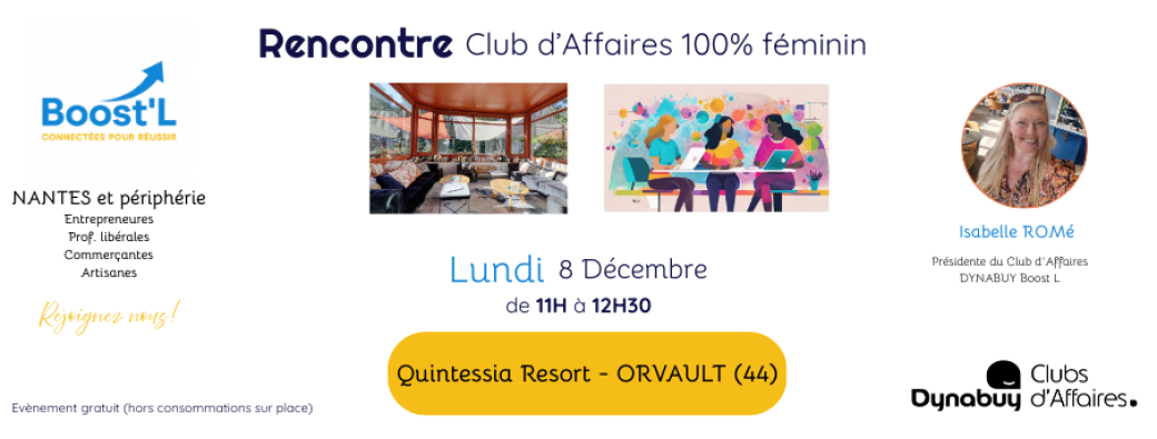 Club d'Affaires DYNABUY Boost'L Réunion 8 Décembre 2025