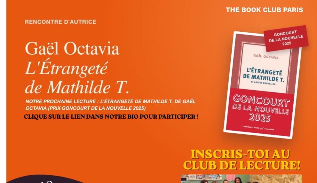 Club de lecture avec l'autrice Gaël Octavia