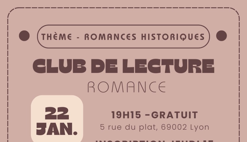 Club de lecture - romance historique