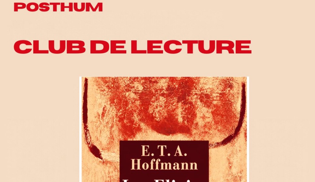 Club de lecture : Les élixirs du diable - Hoffmann
