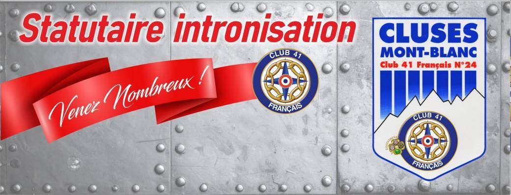 CLUSES 24 INTRONISATION