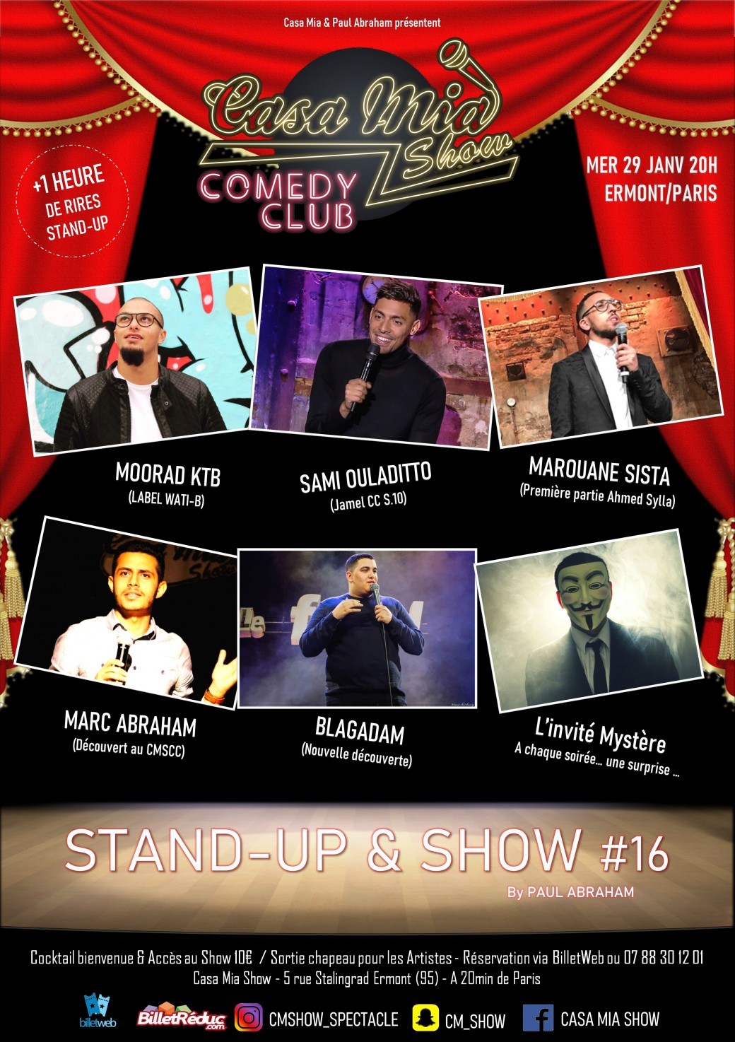 CM StandUp & Show #16 LE RETOUR!