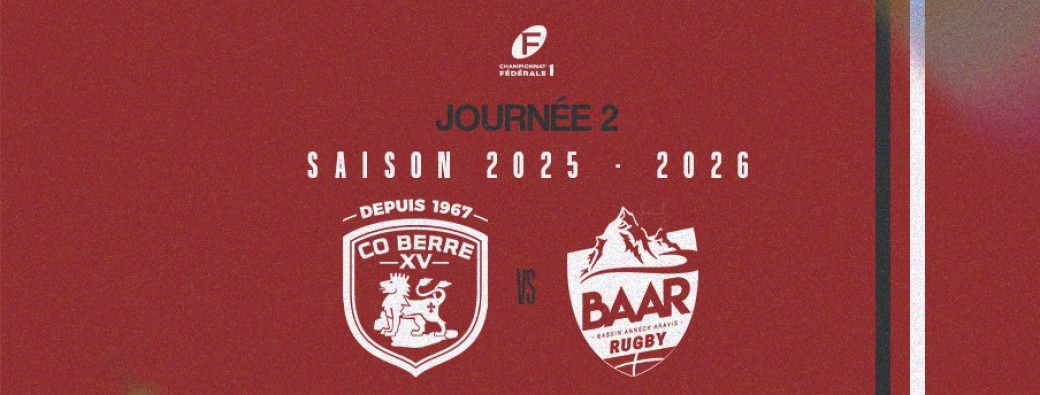 CO Berre XV vs BAAR - Rugby