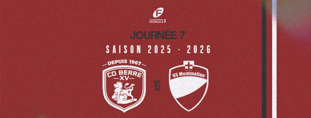 CO Berre XV vs US Montmélian
