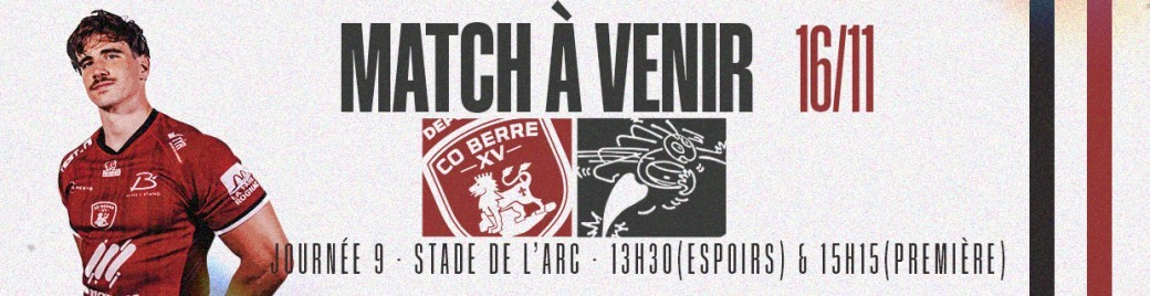 CO Berre XV vs US Vinay
