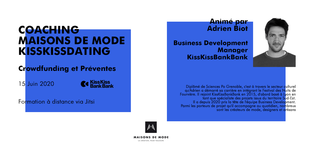 Coaching KissKissDating - Crowdfunding