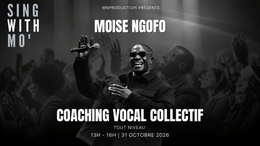 Coaching Vocal Collectif avec Moise Ngofo 